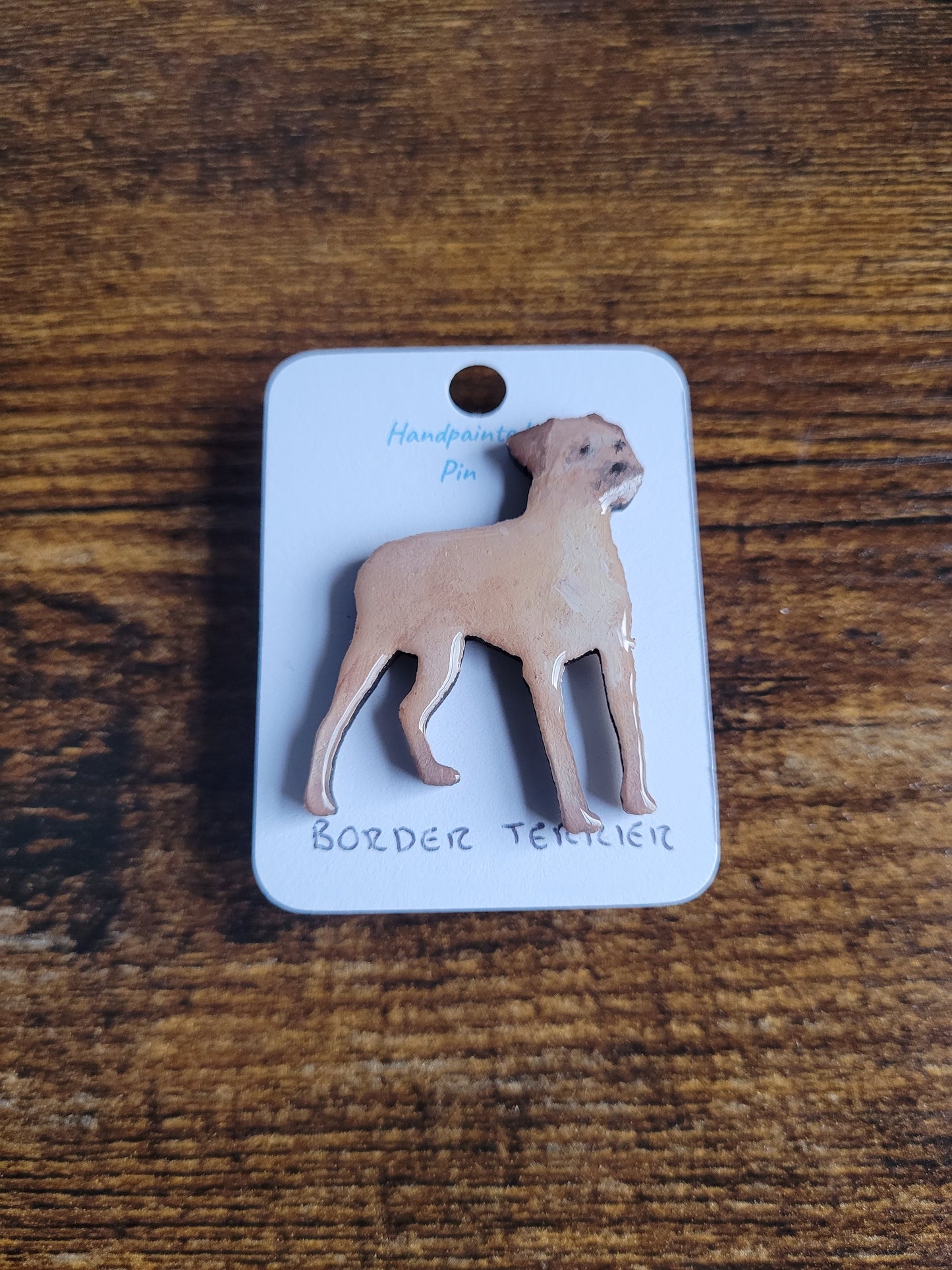 Border Terrier Pins - Original Painted Pins