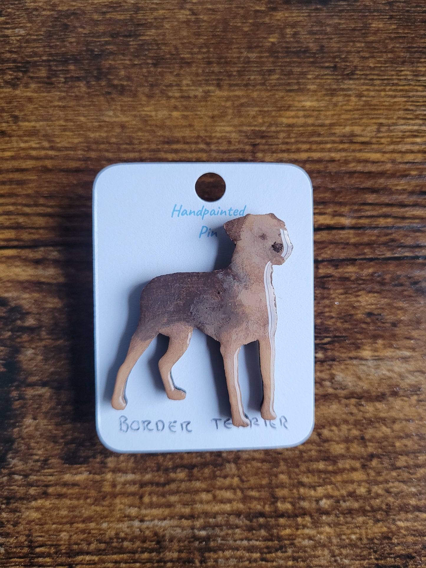 Border Terrier Pins - Original Painted Pins