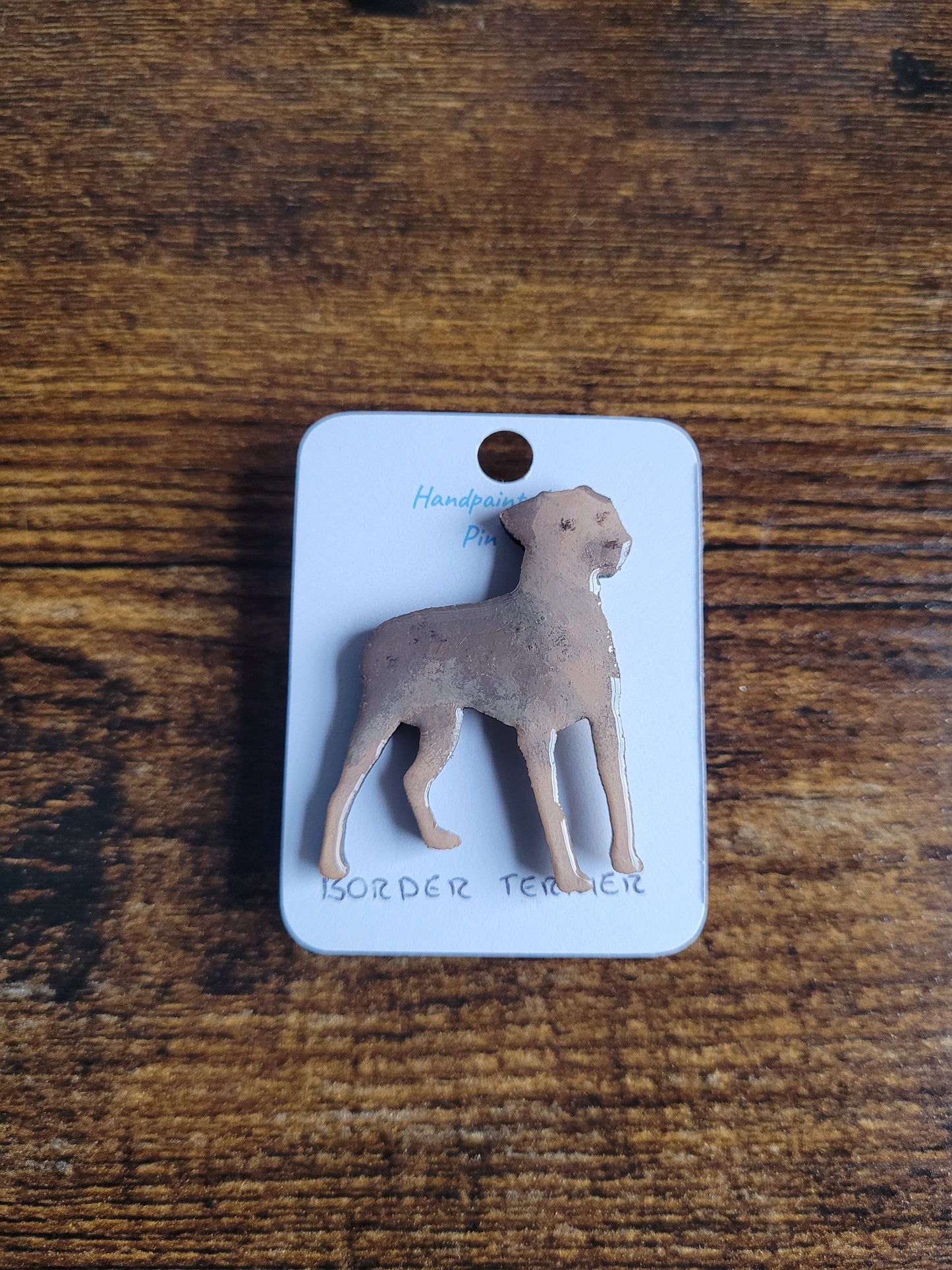 Border Terrier Pins - Original Painted Pins