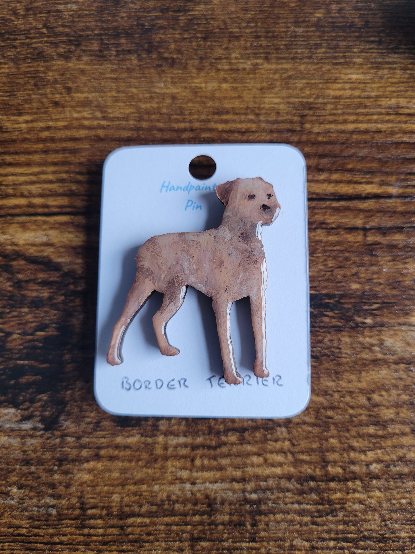 Border Terrier Pins - Original Painted Pins