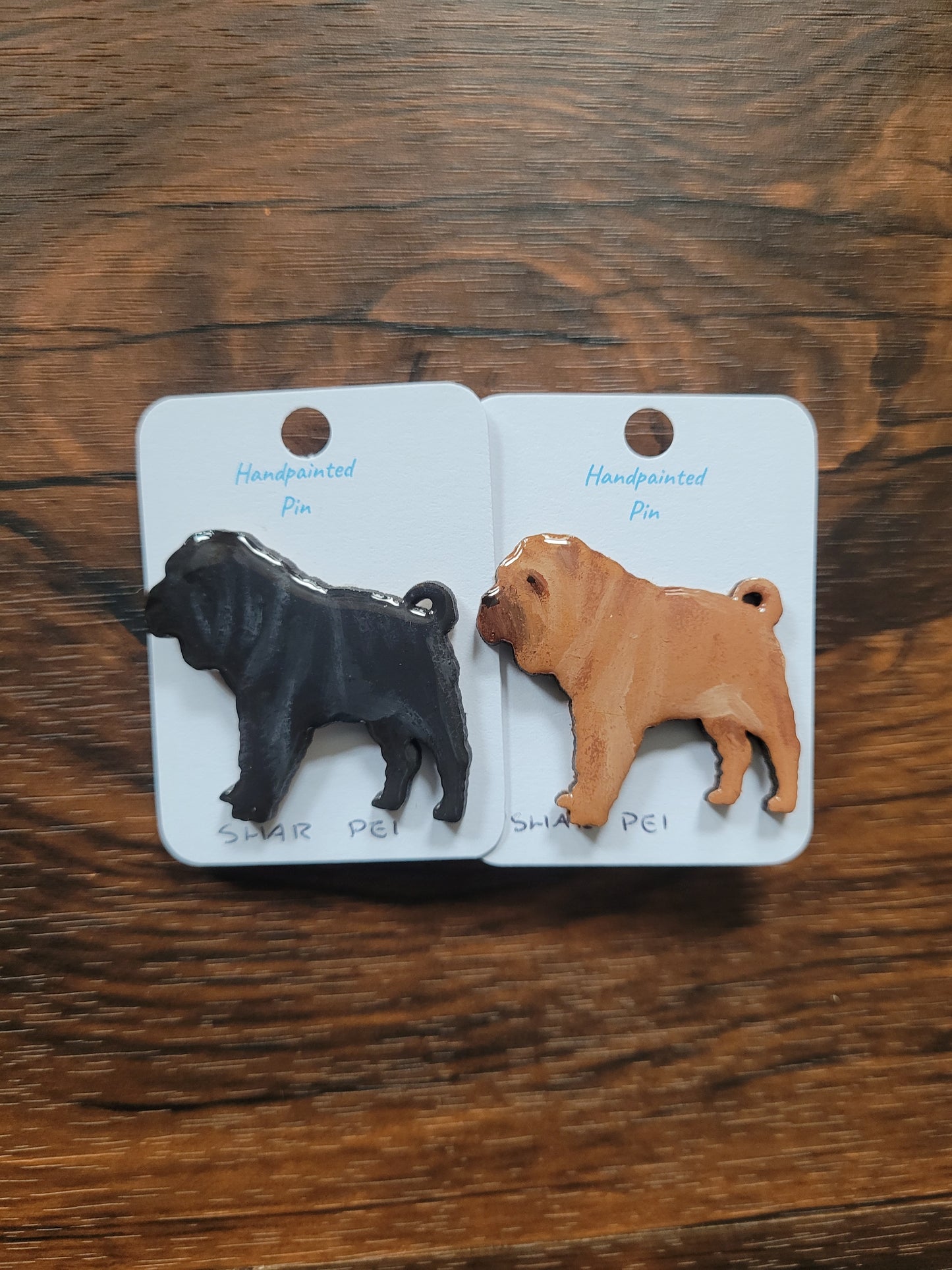 Shar Pei Pins - Original Painted Pins