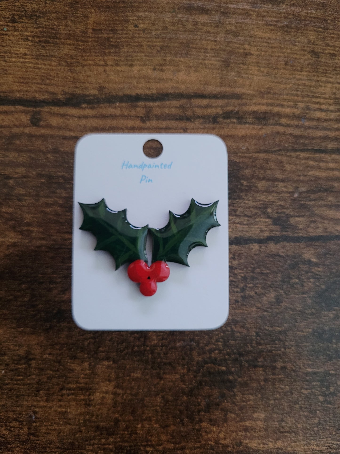 Holly Pins - Original Painted Pins