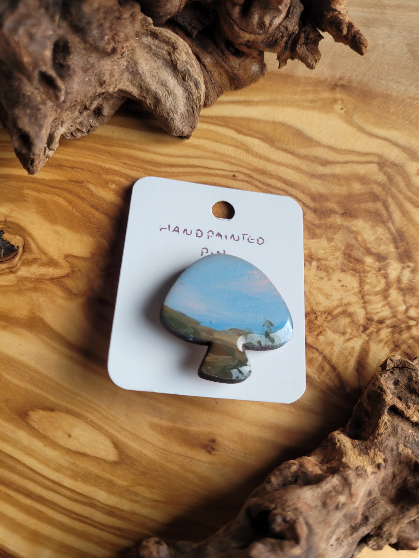 Mushroom Pins - Original Paintings