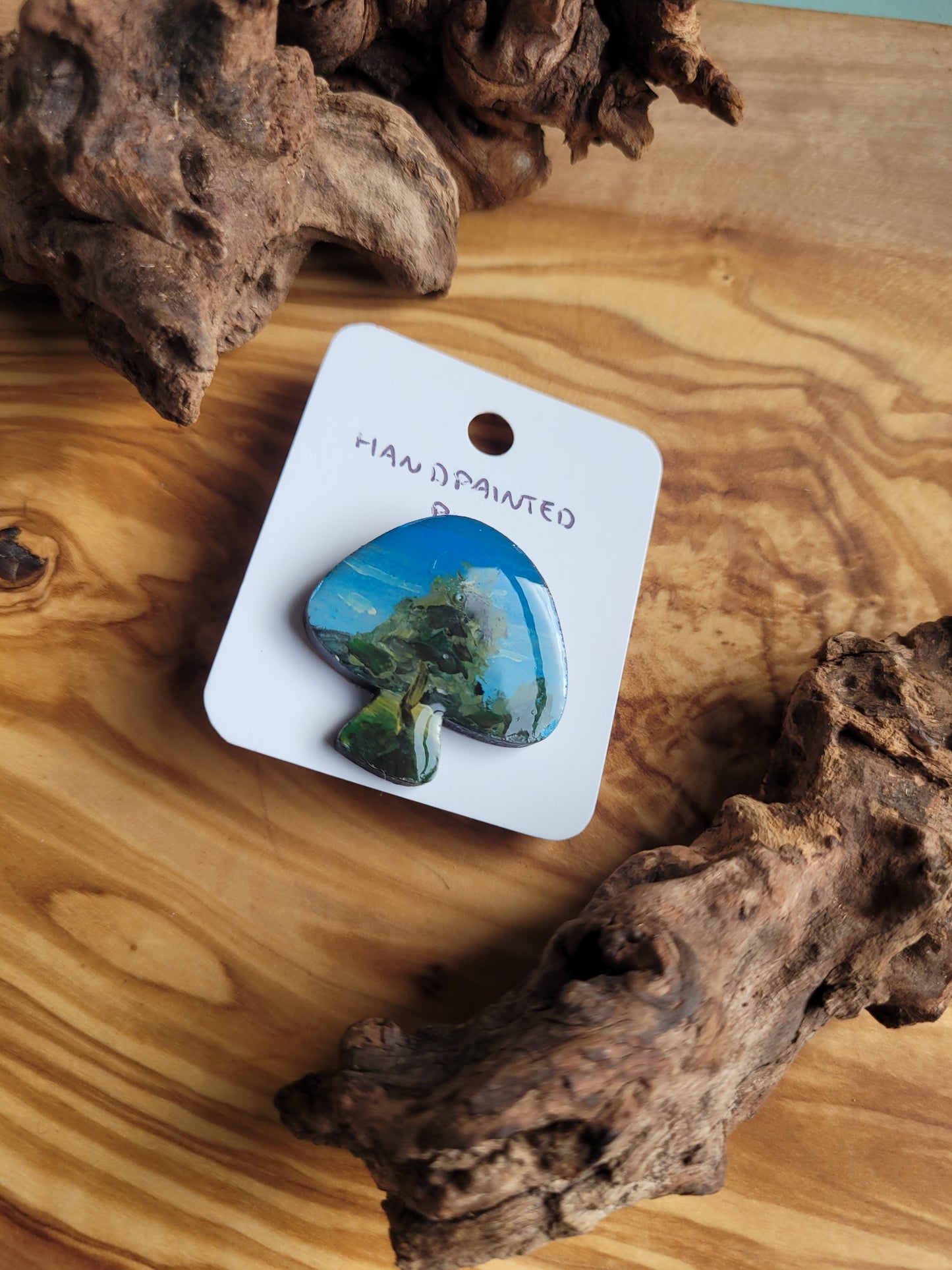 Mushroom Pins - Original Paintings