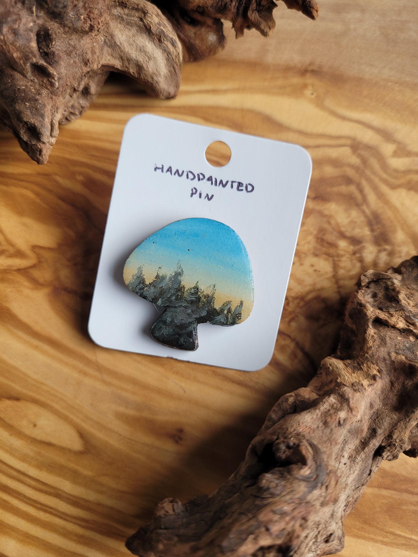 Mushroom Pins - Original Paintings