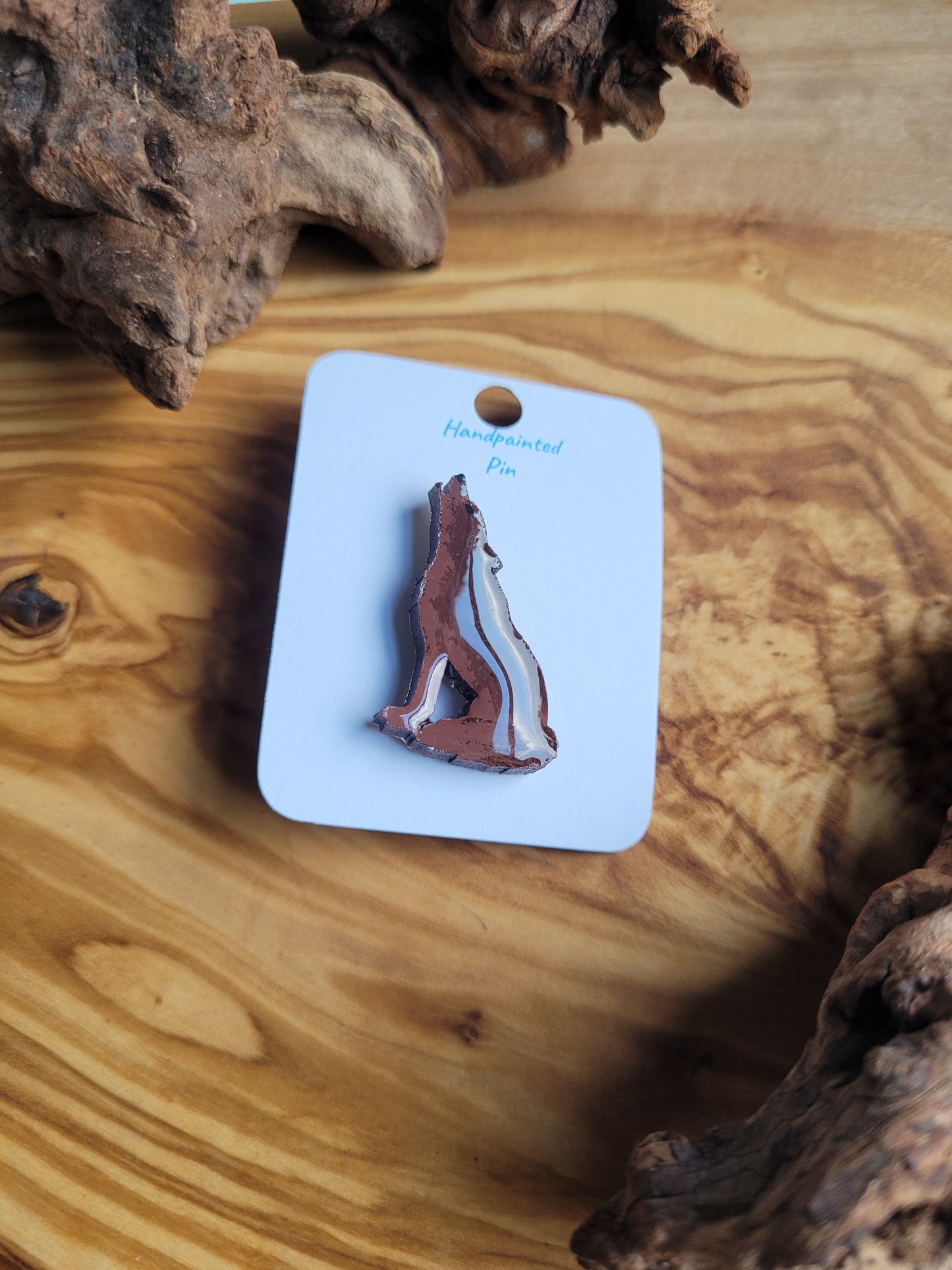 Wolf Pins - Original Painted Pins