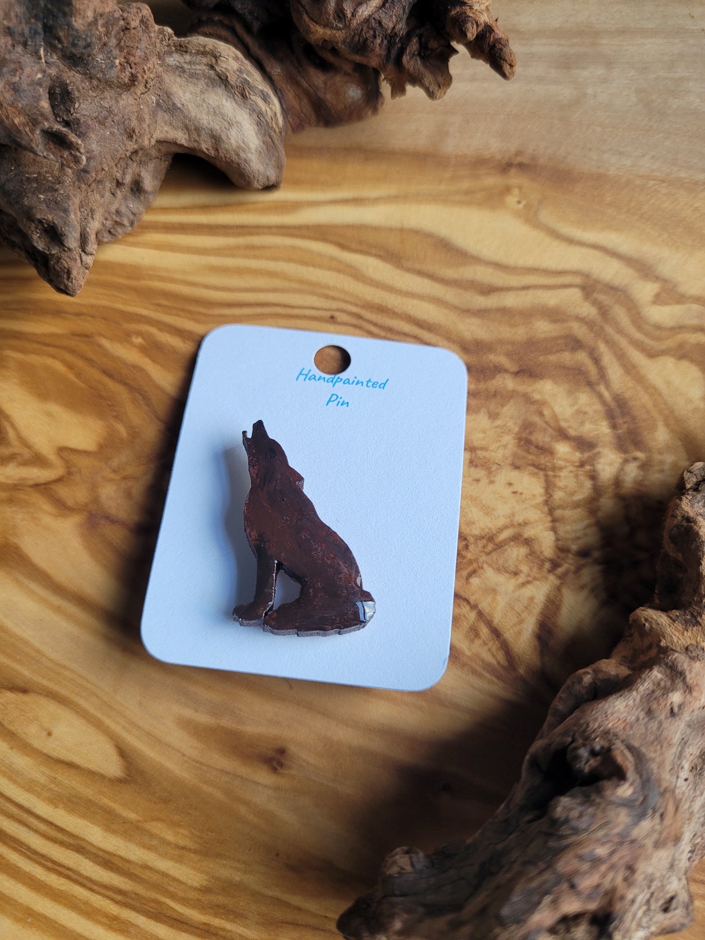Wolf Pins - Original Painted Pins