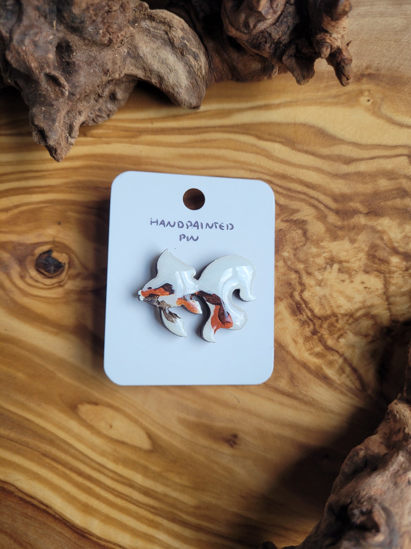 Koi & Goldfish Pins - Original Painted Pins