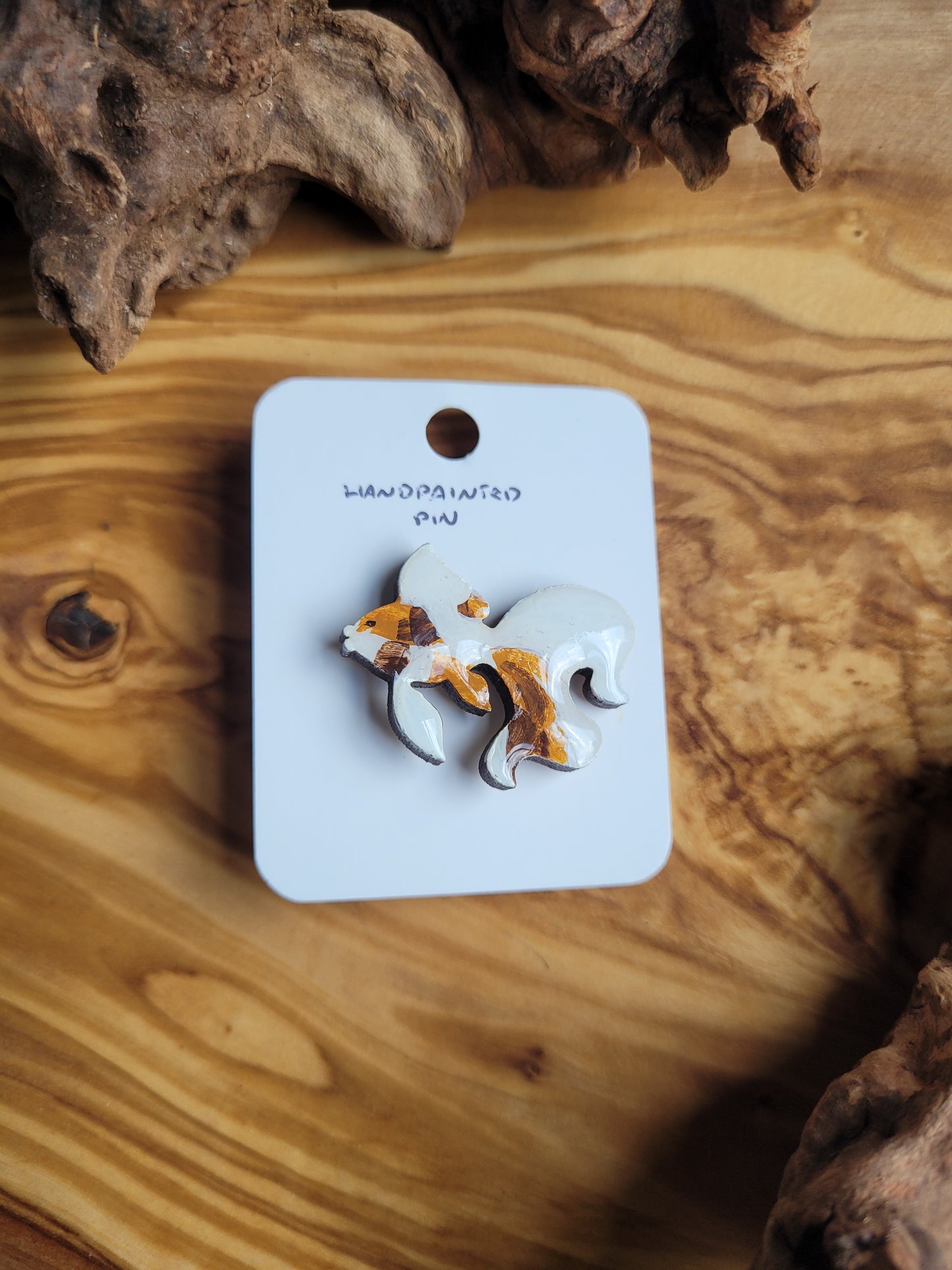 Koi & Goldfish Pins - Original Painted Pins