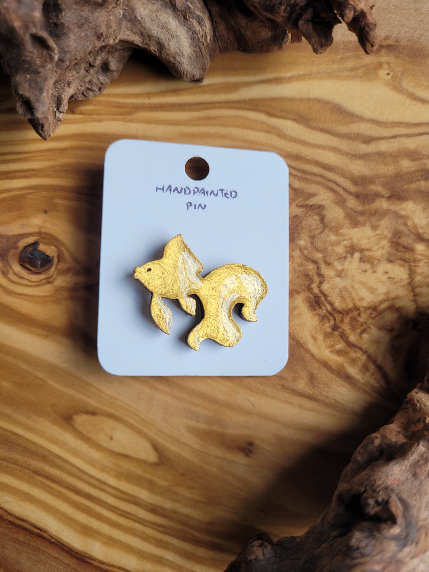 Koi & Goldfish Pins - Original Painted Pins