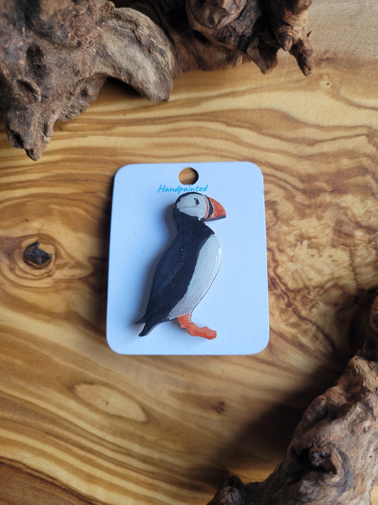 Puffin Pins - Original Painted Pin