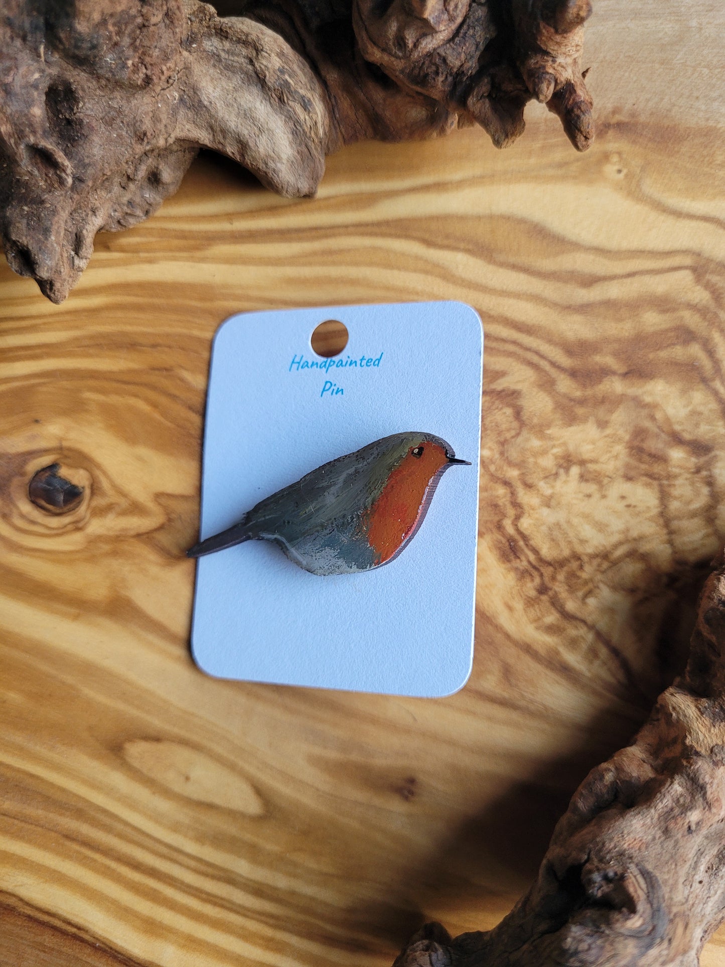 Robin Pins - Original Painted Pins