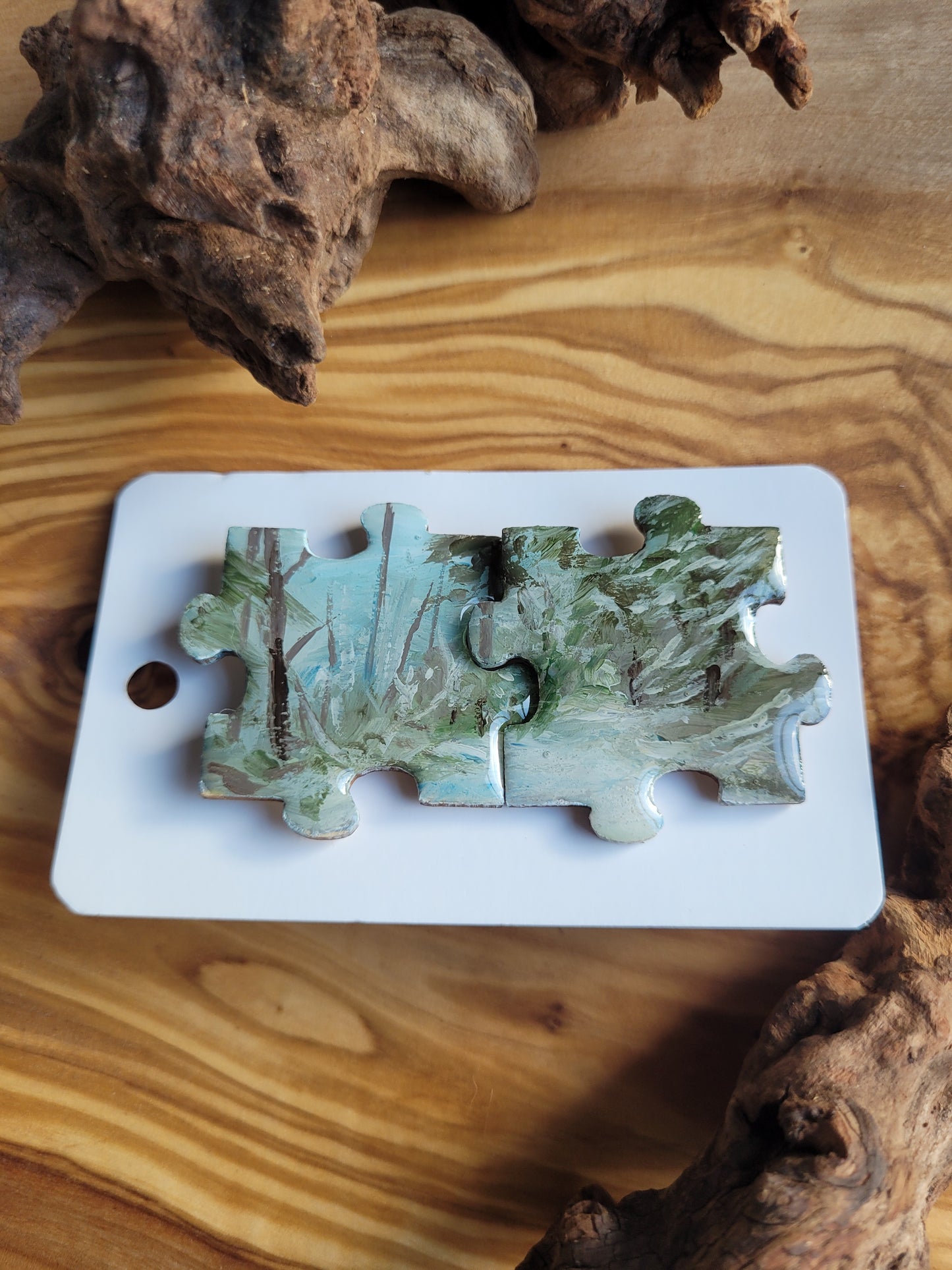 Jigsaw Pin Set - Original Paintings