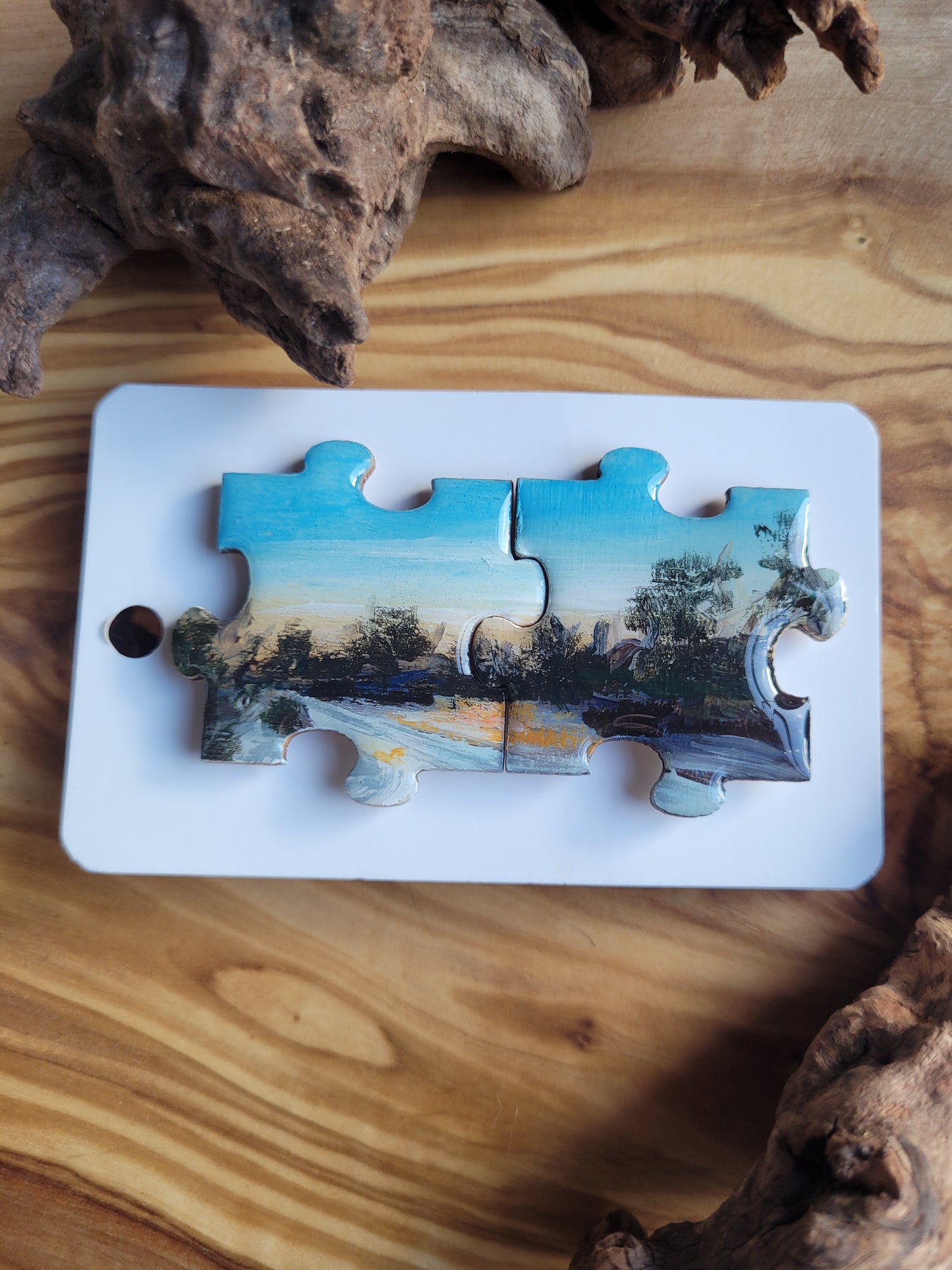 Jigsaw Pin Set - Original Paintings