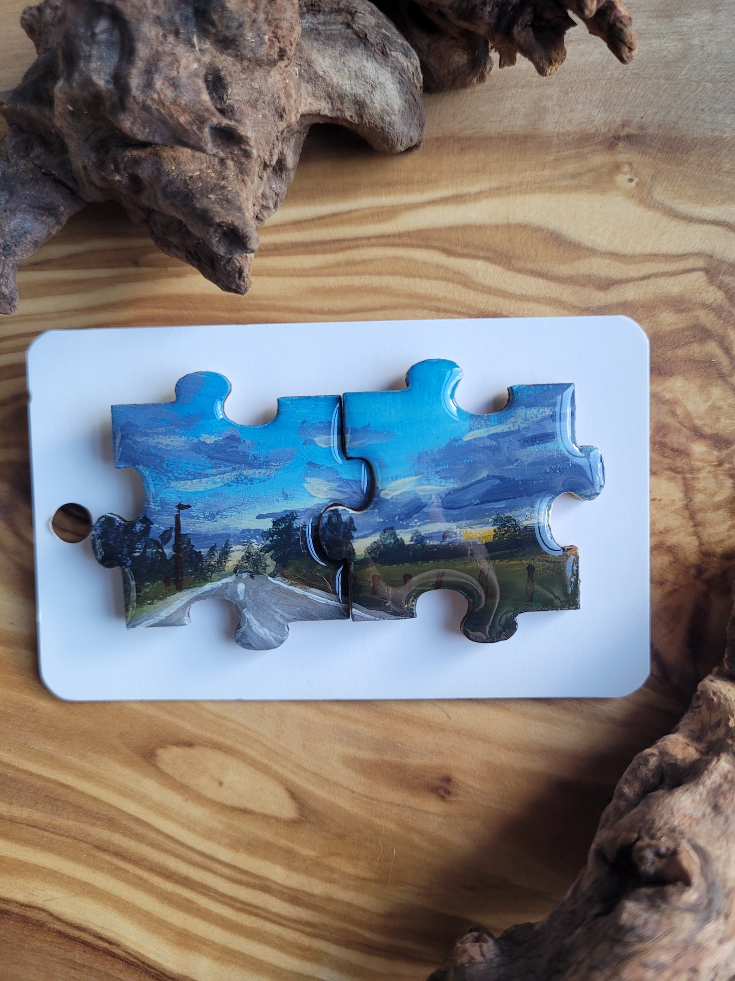 Jigsaw Pin Set - Original Paintings