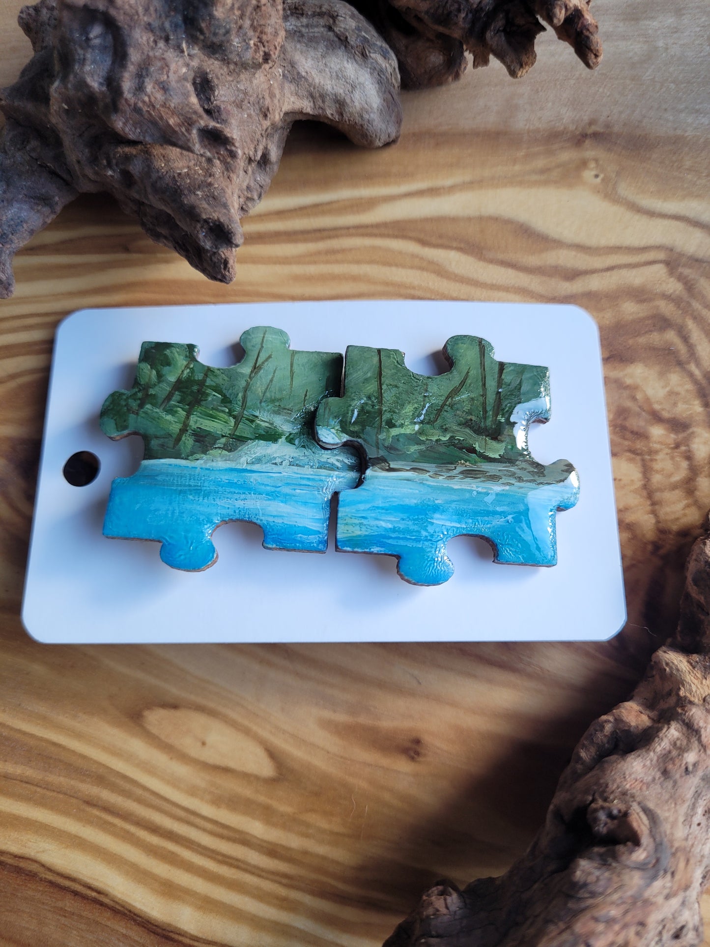 Jigsaw Pin Set - Original Paintings