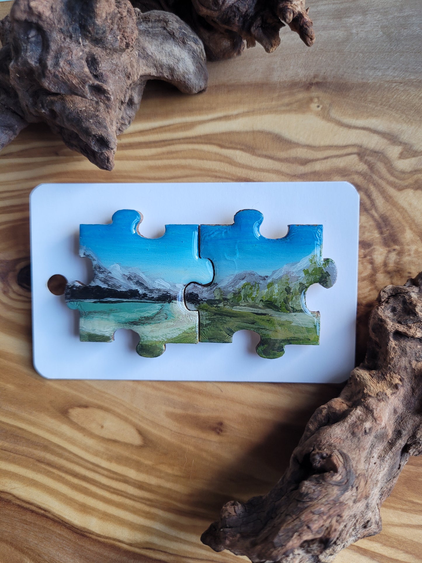 Jigsaw Pin Set - Original Paintings