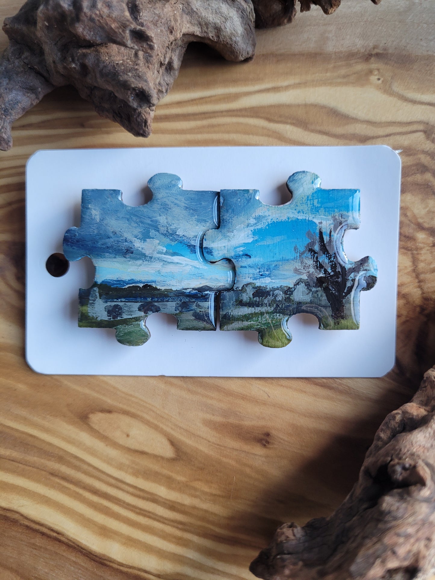 Jigsaw Pin Set - Original Paintings
