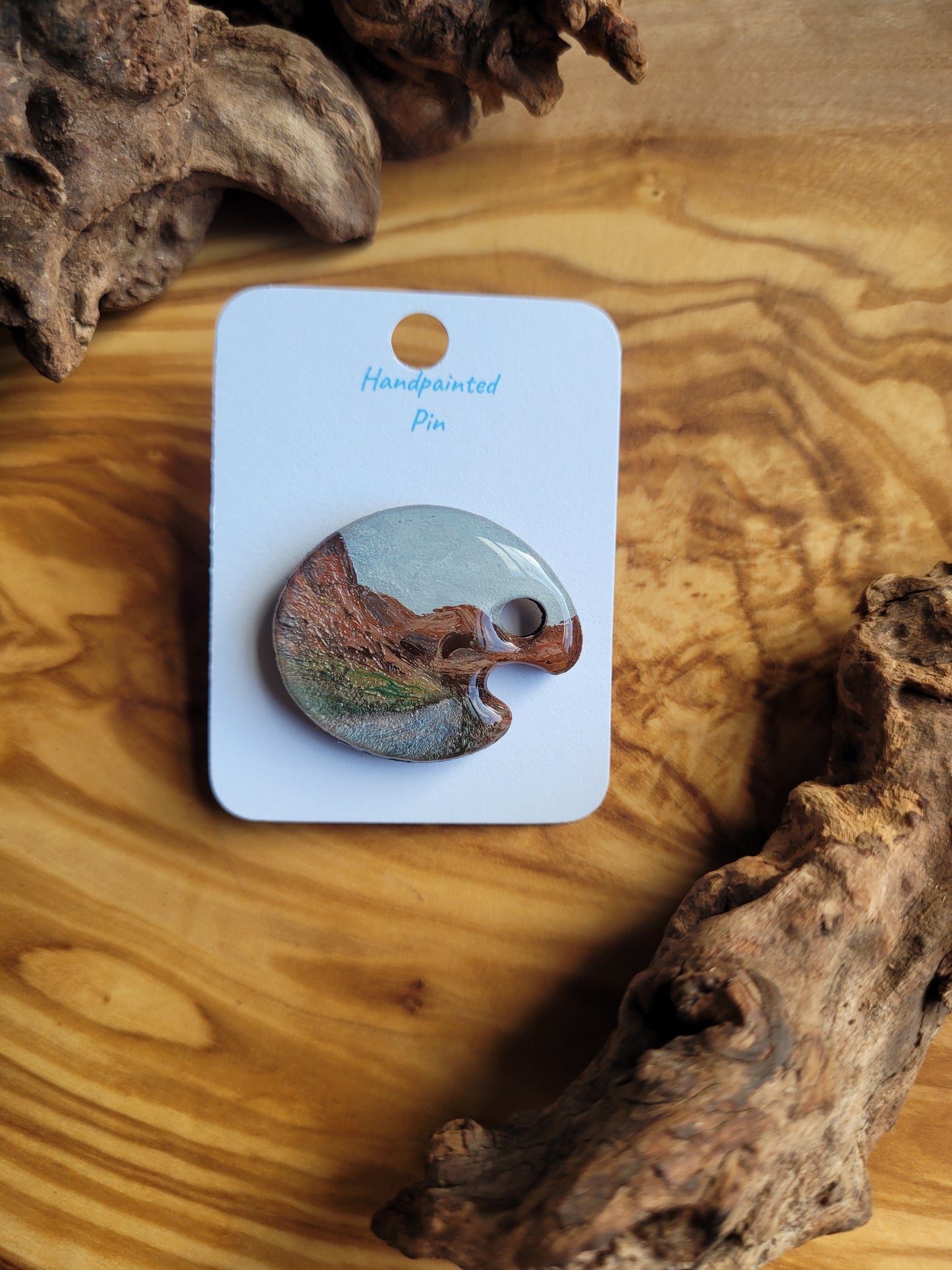 Paint Palette Pins - Original Painted Pins