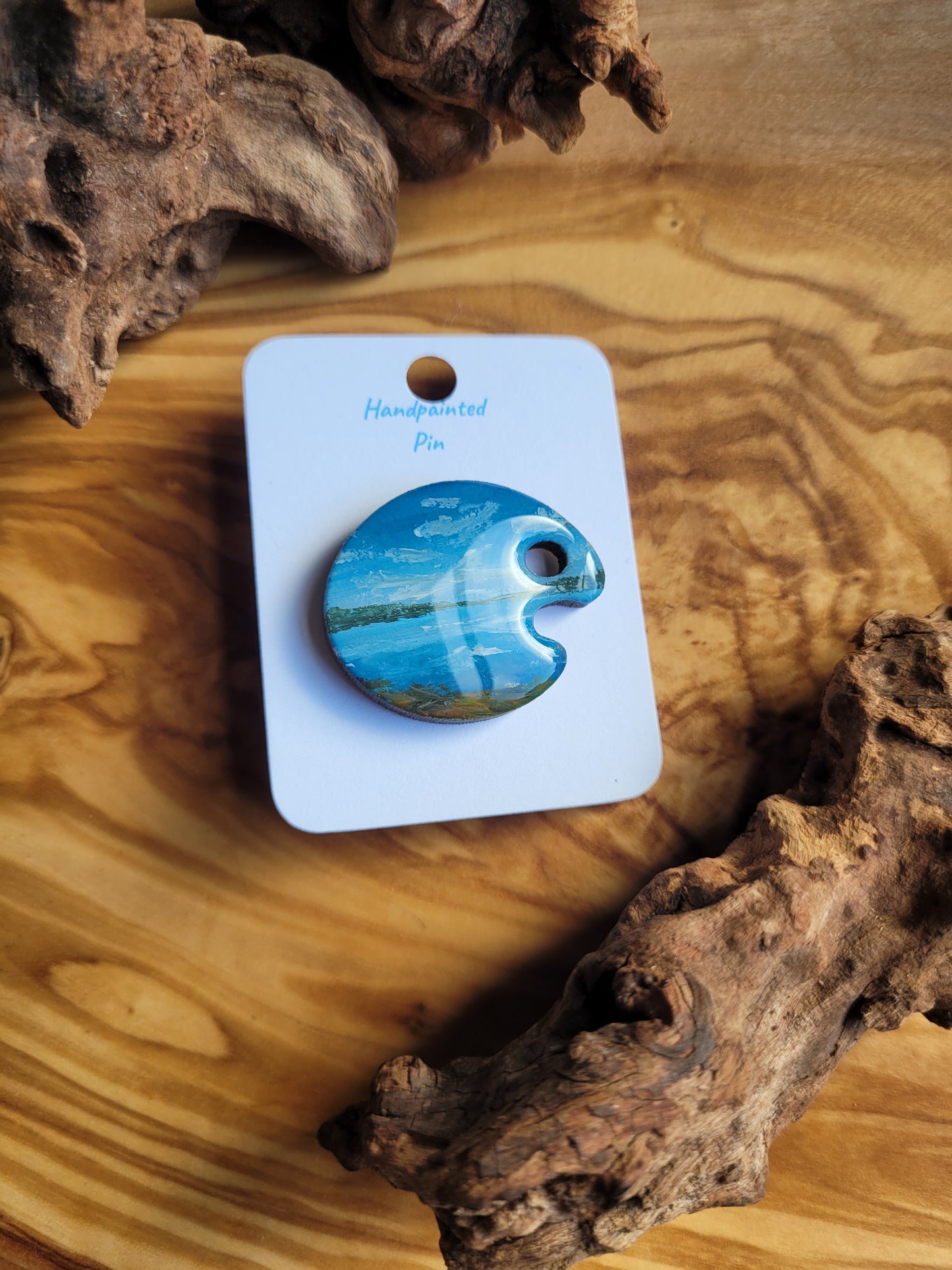 Paint Palette Pins - Original Painted Pins