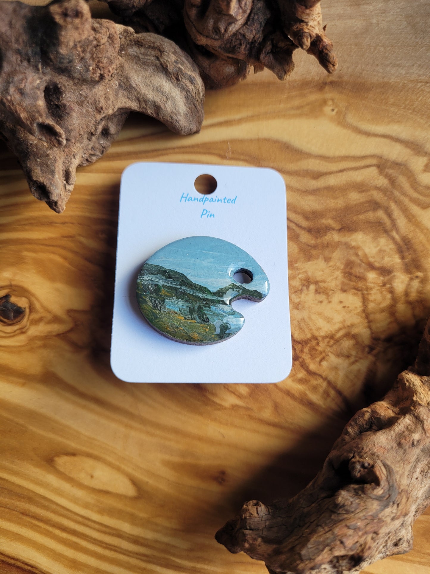 Paint Palette Pins - Original Painted Pins