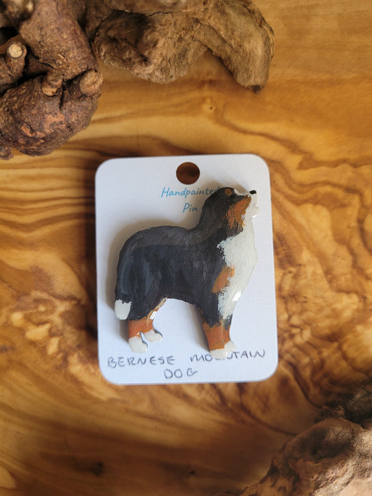Bernese Mountain Dog Pins - Original Painted Pins