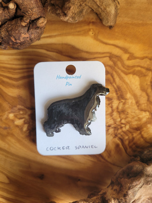 Cocker Spaniel Pins - Original Painted Pins
