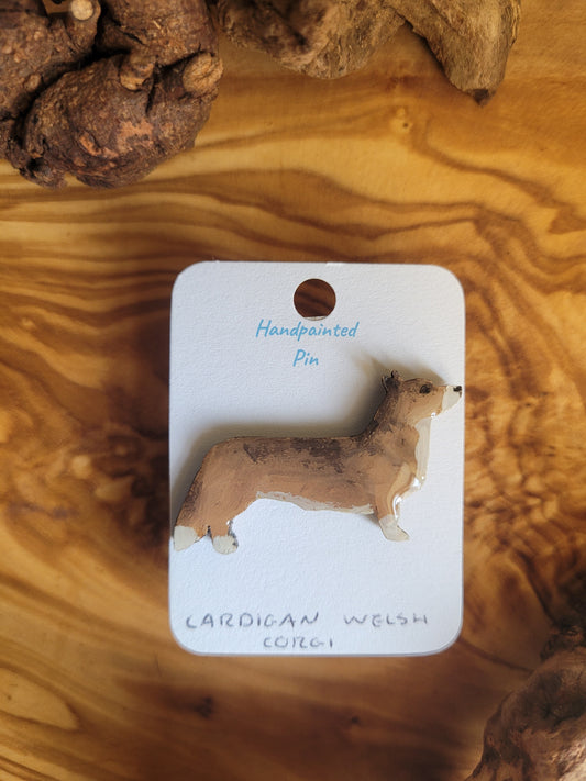 Cardigan Welsh Corgie Pins - Original Painted Pins
