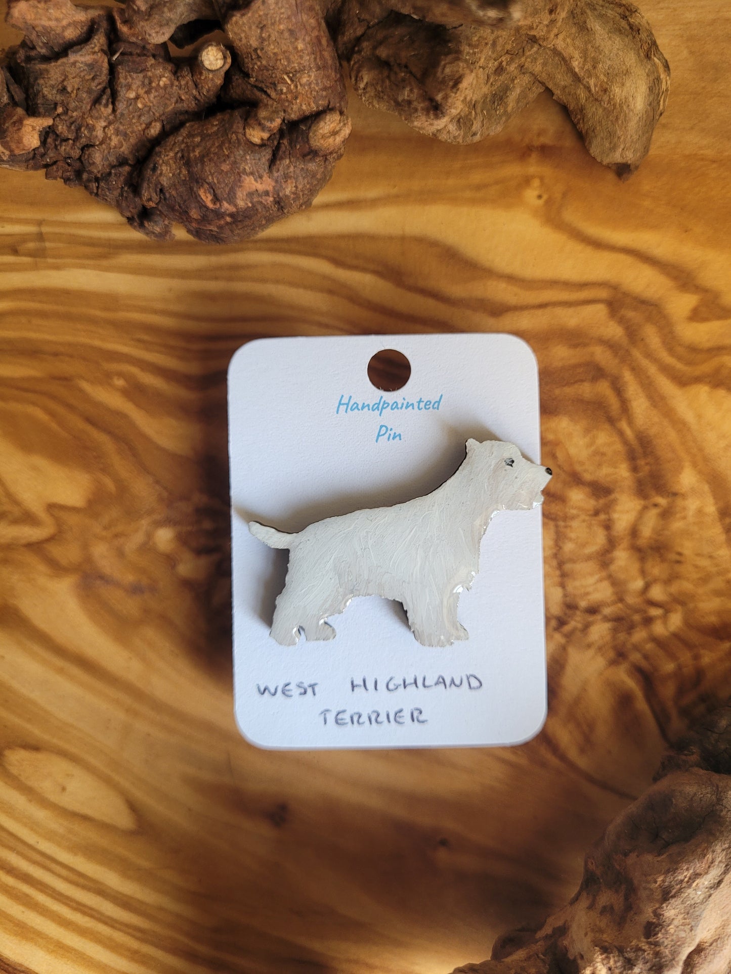 West Highland White Terrier Pins - Original Painted Pins