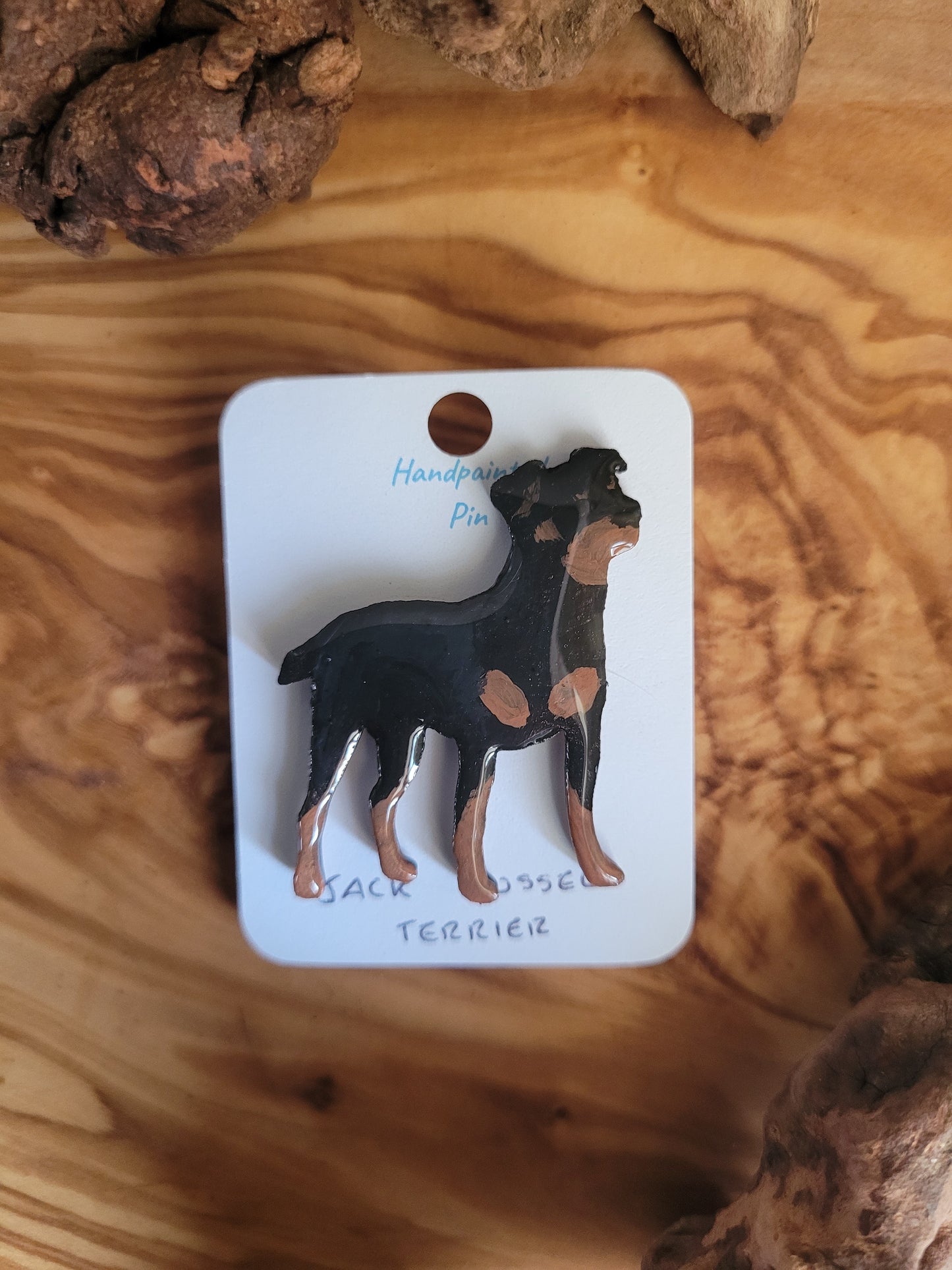 Jack Russel Terrier Pins - Original Painted Pins