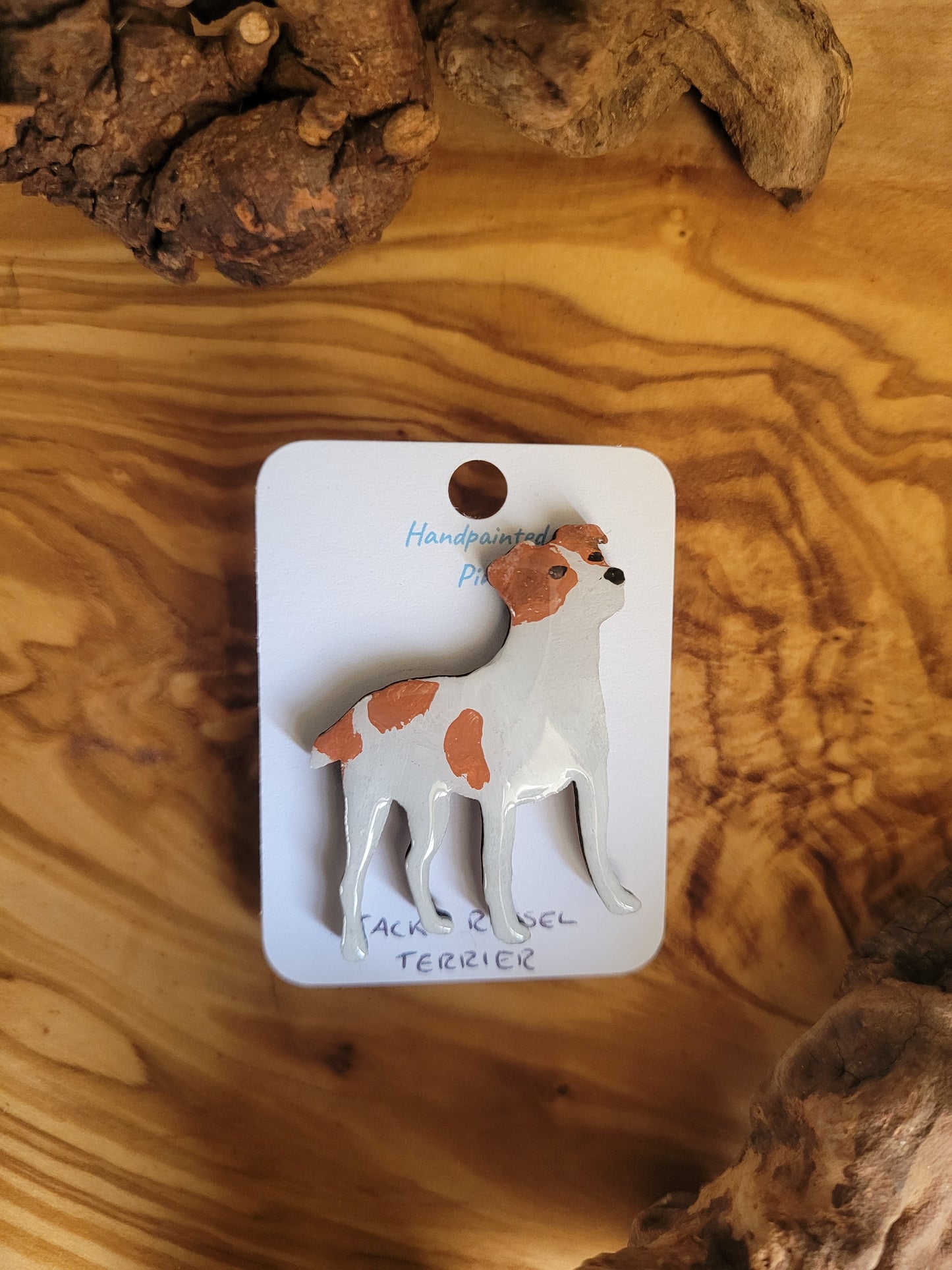 Jack Russel Terrier Pins - Original Painted Pins