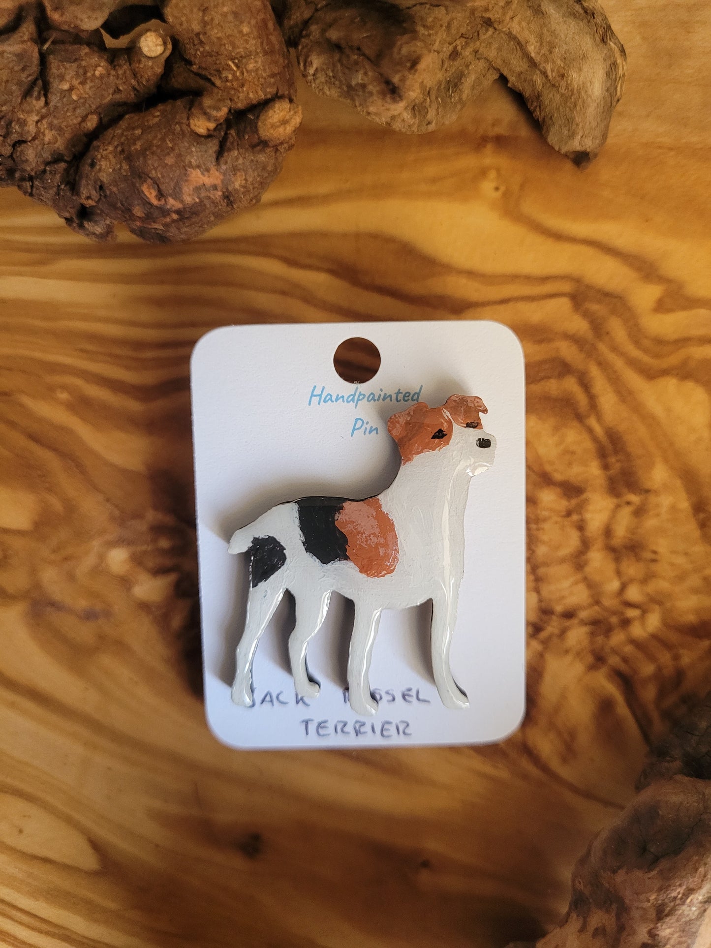 Jack Russel Terrier Pins - Original Painted Pins