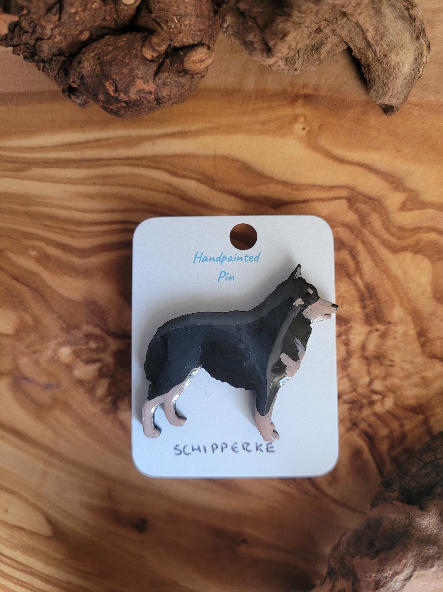 Schipperke Pins - Original Painted Pins