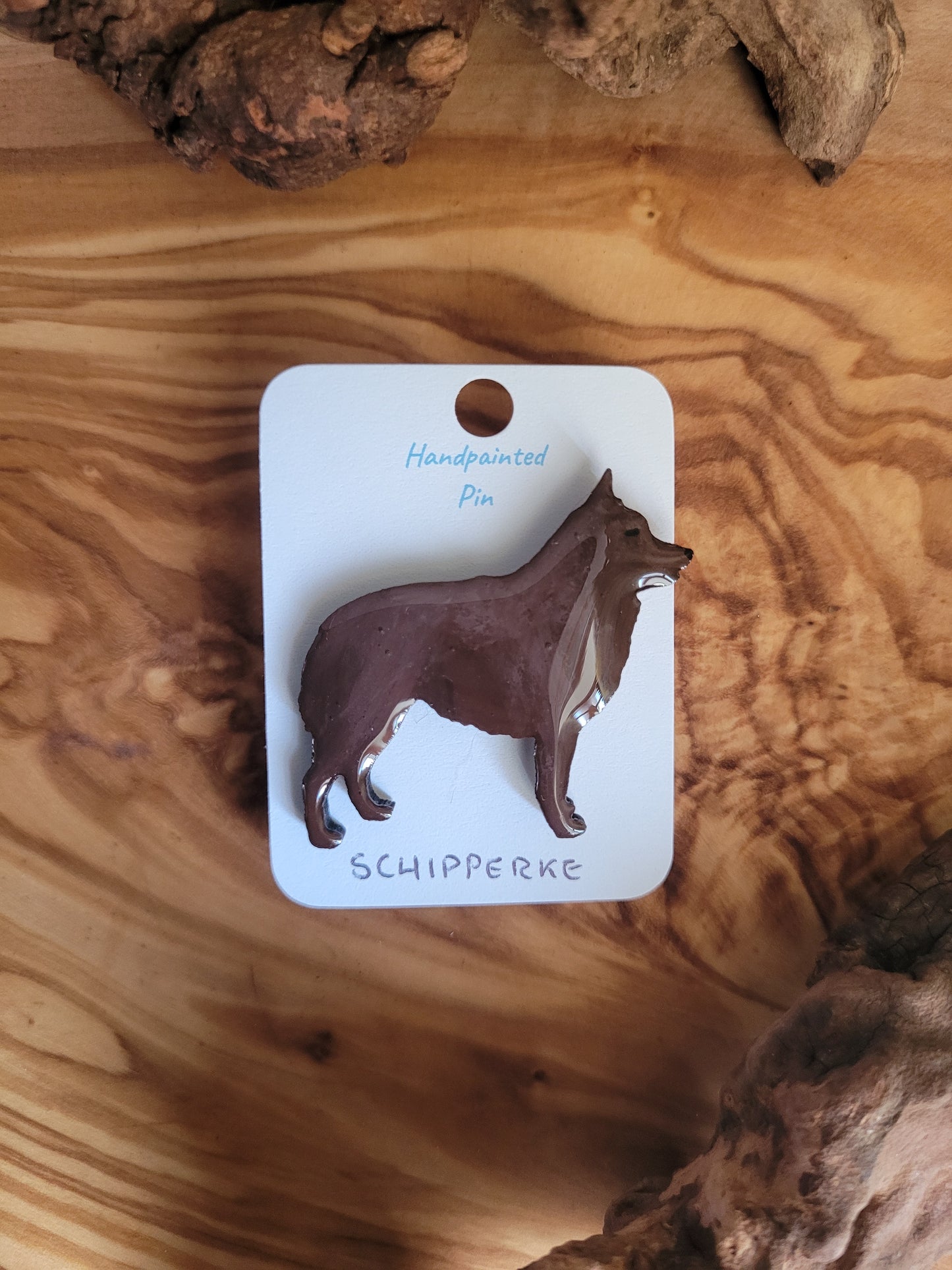 Schipperke Pins - Original Painted Pins