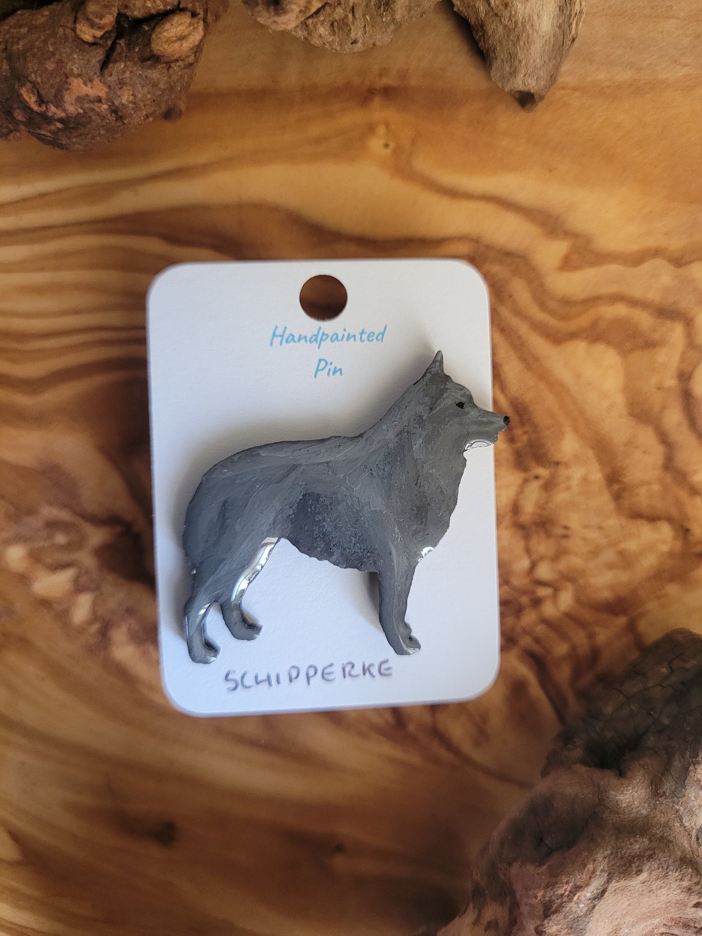 Schipperke Pins - Original Painted Pins