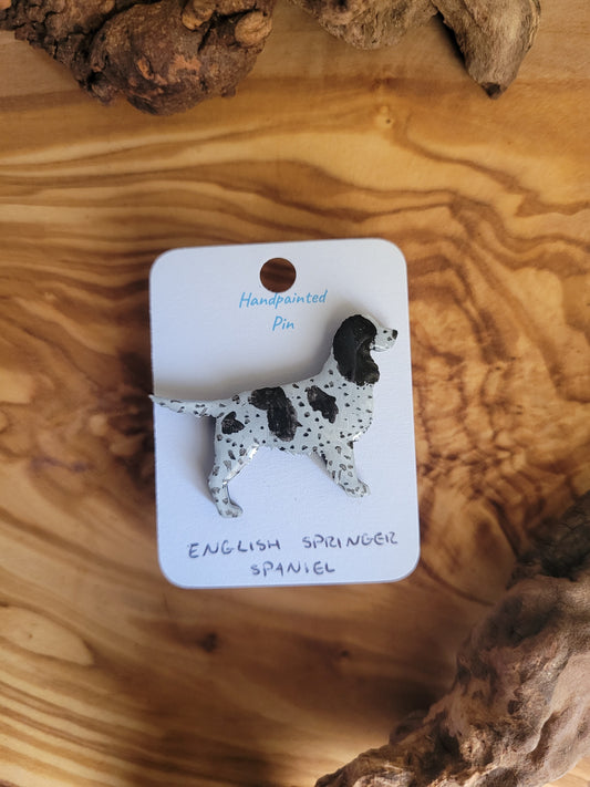 English Springer Spaniel - Original Painted Pins