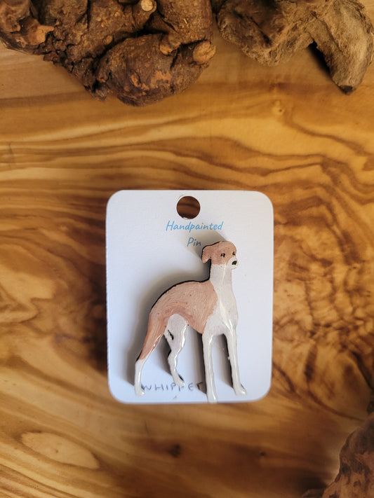 Whippet Pins - Original Painted Pins