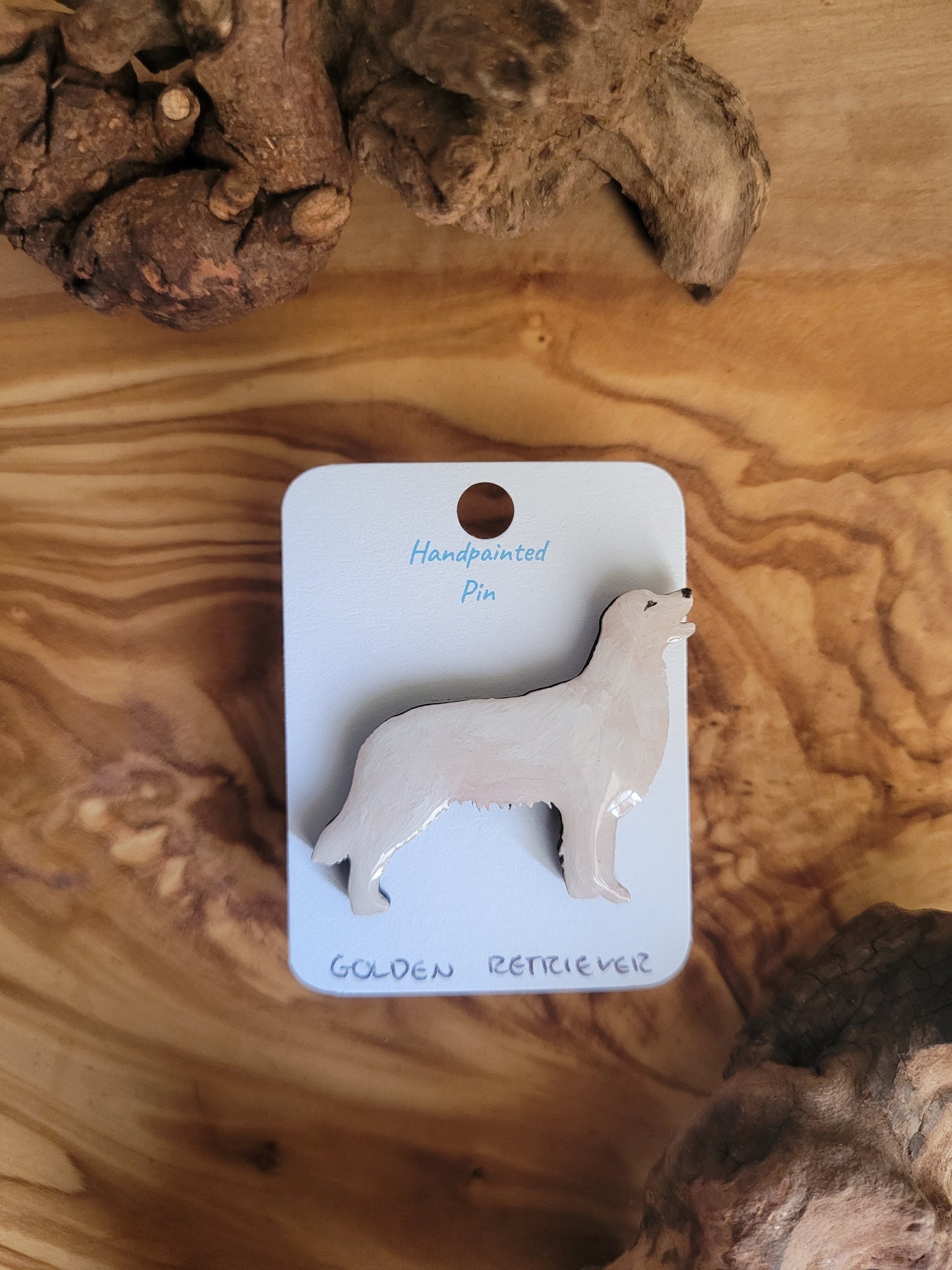 Golden Retriever Pins - Original Painted Pins