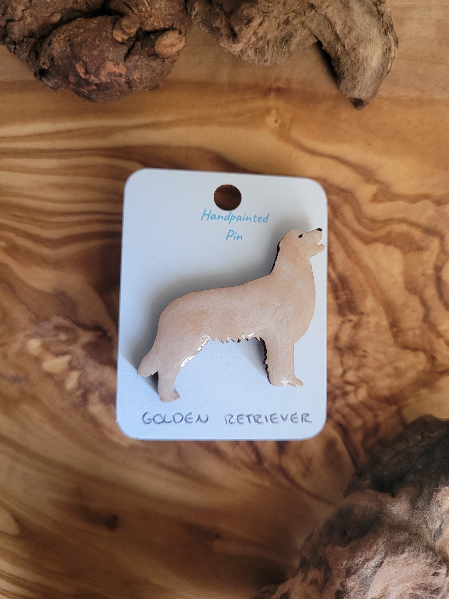 Golden Retriever Pins - Original Painted Pins