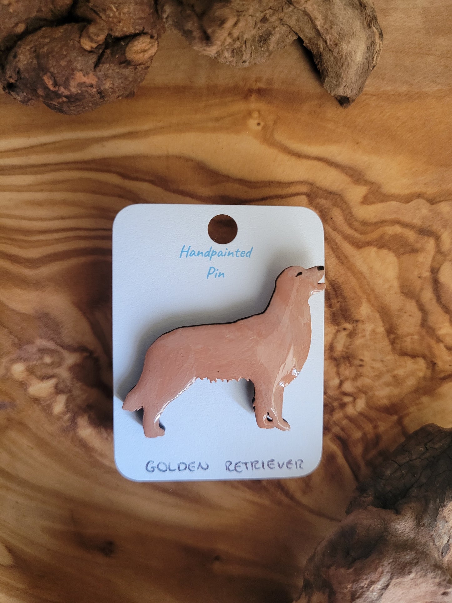 Golden Retriever Pins - Original Painted Pins