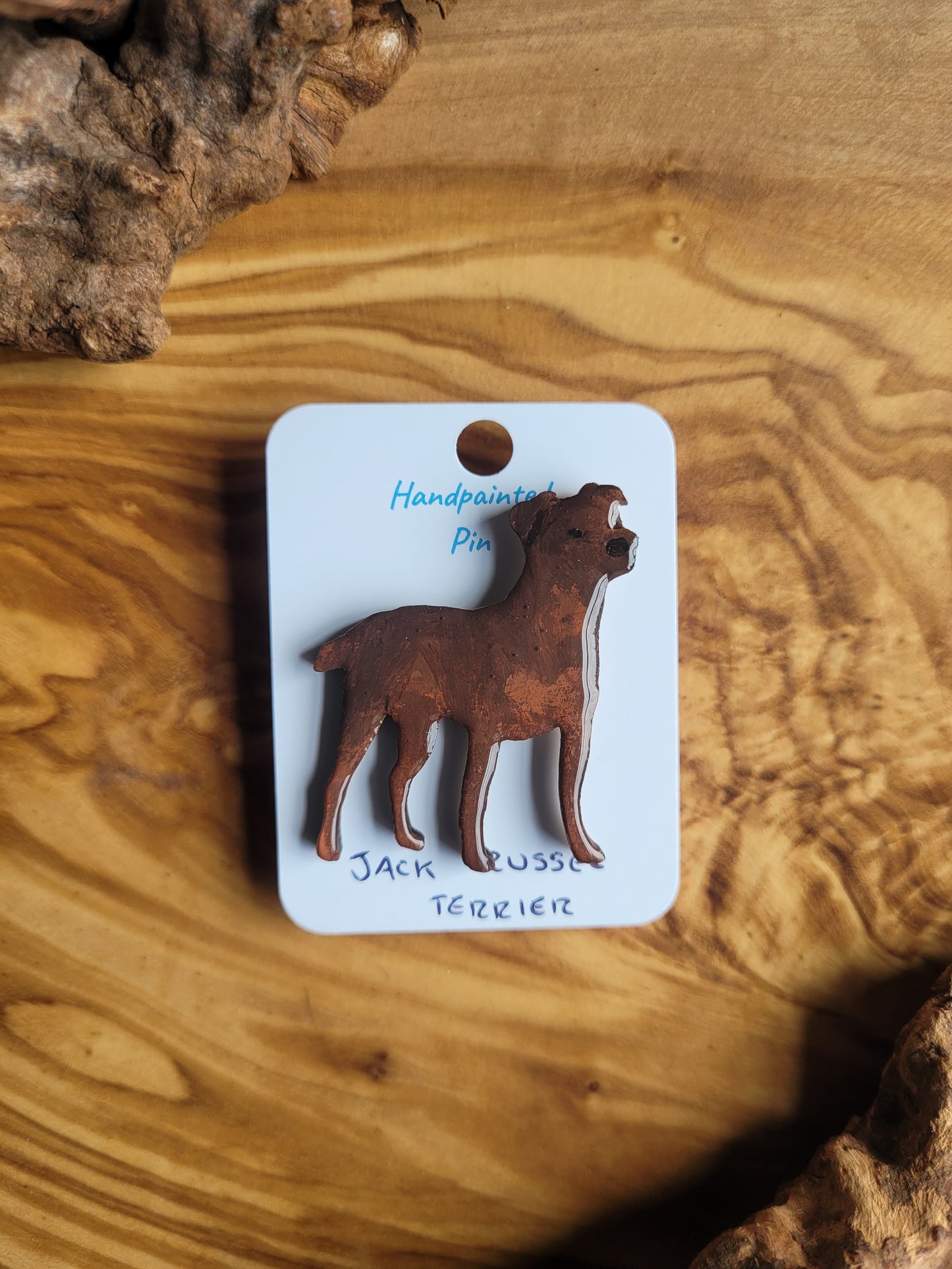 Jack Russel Terrier Pins - Original Painted Pins