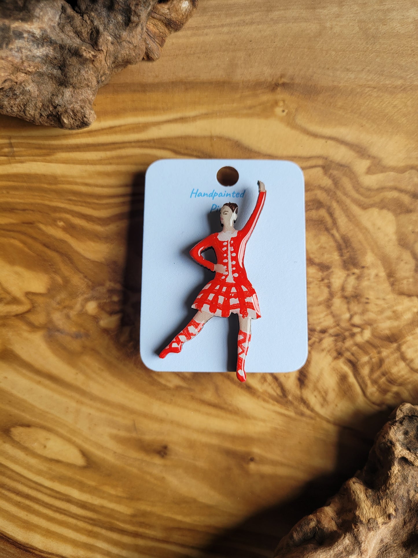 Highland Dancers Pins - Original Paintings