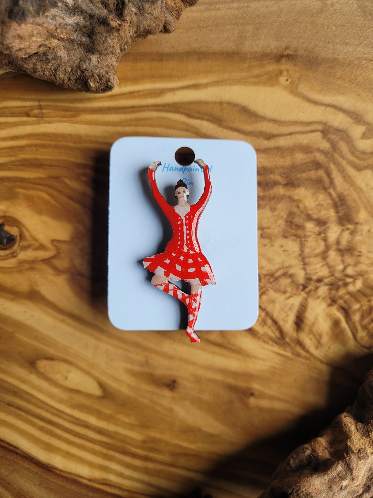 Highland Dancers Pins - Original Paintings