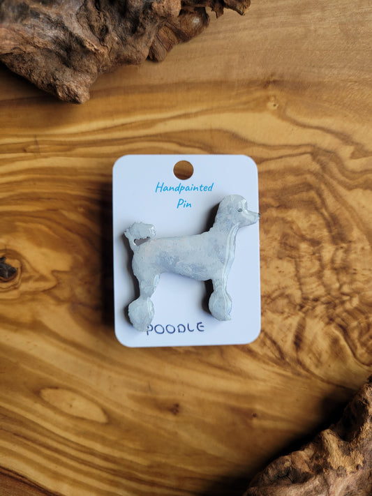 Poodle Pins - Original Painted Pins