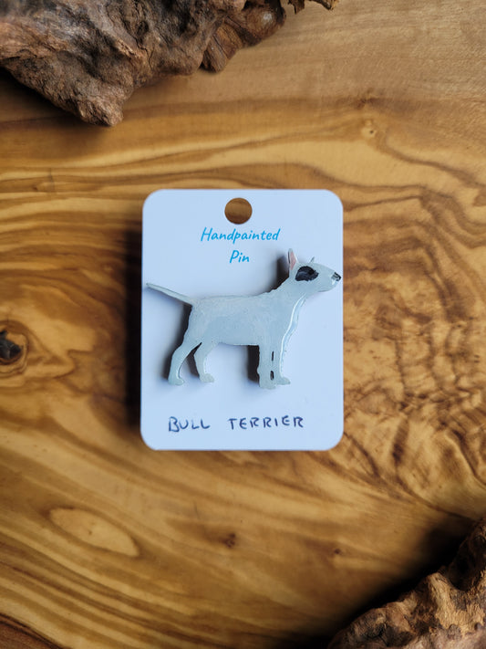 Bull Terrier Pins - Original Painted Pins