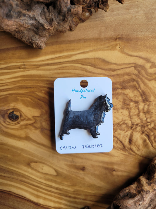 Cairn Terrier Pins - Original Painted Pins