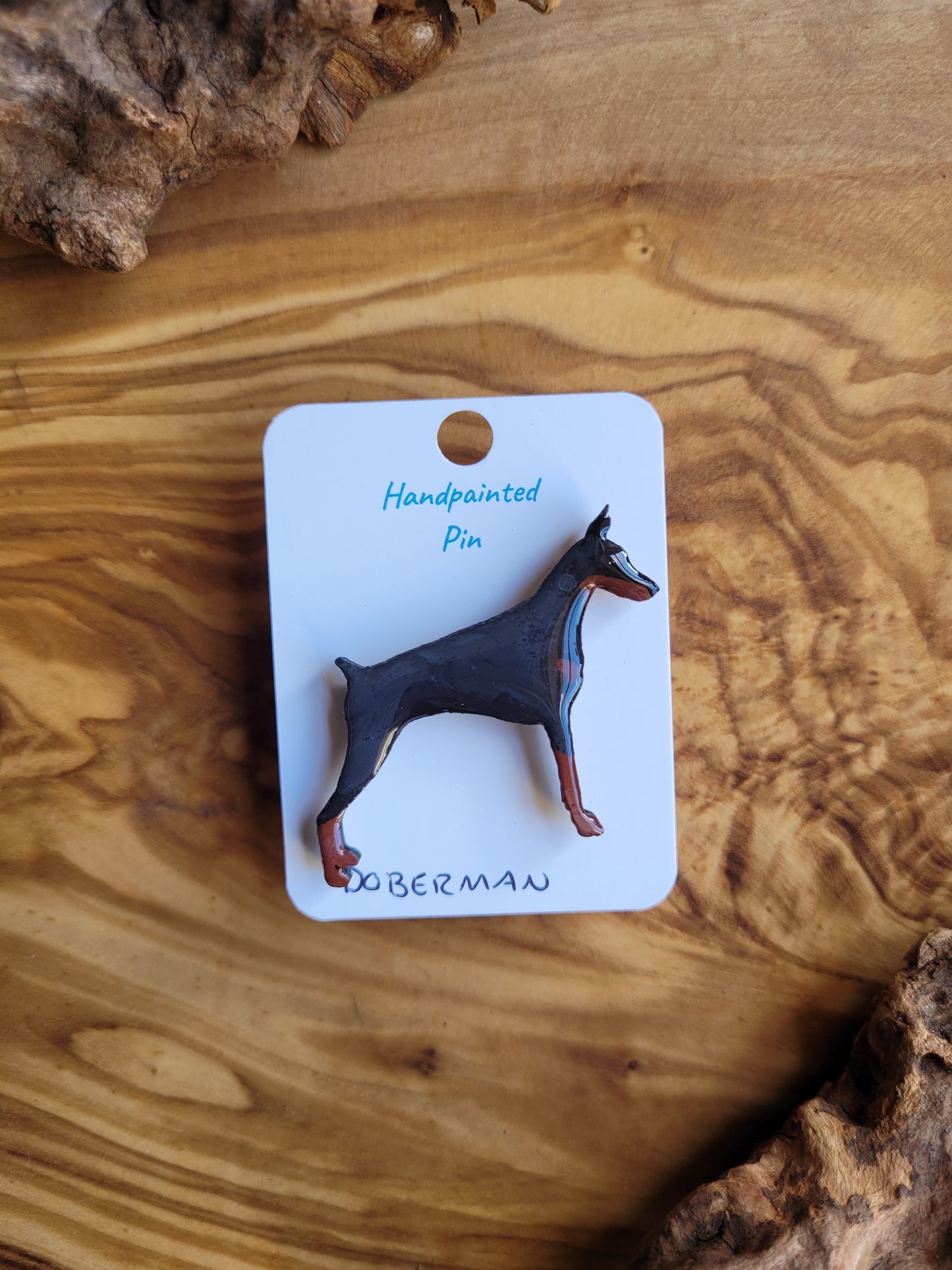 Doberman Pins - Original Painted Pins