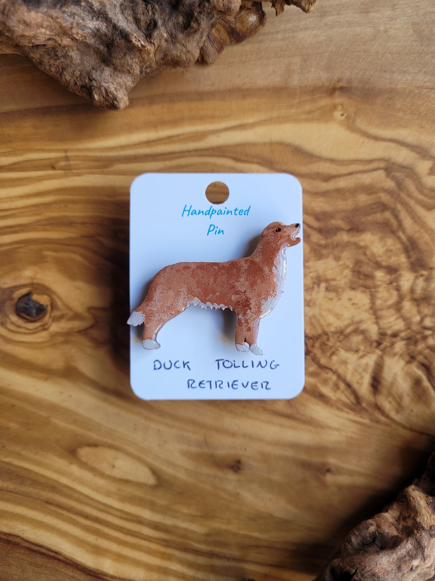 Duck Tolling Retriever - Original Painted Pin