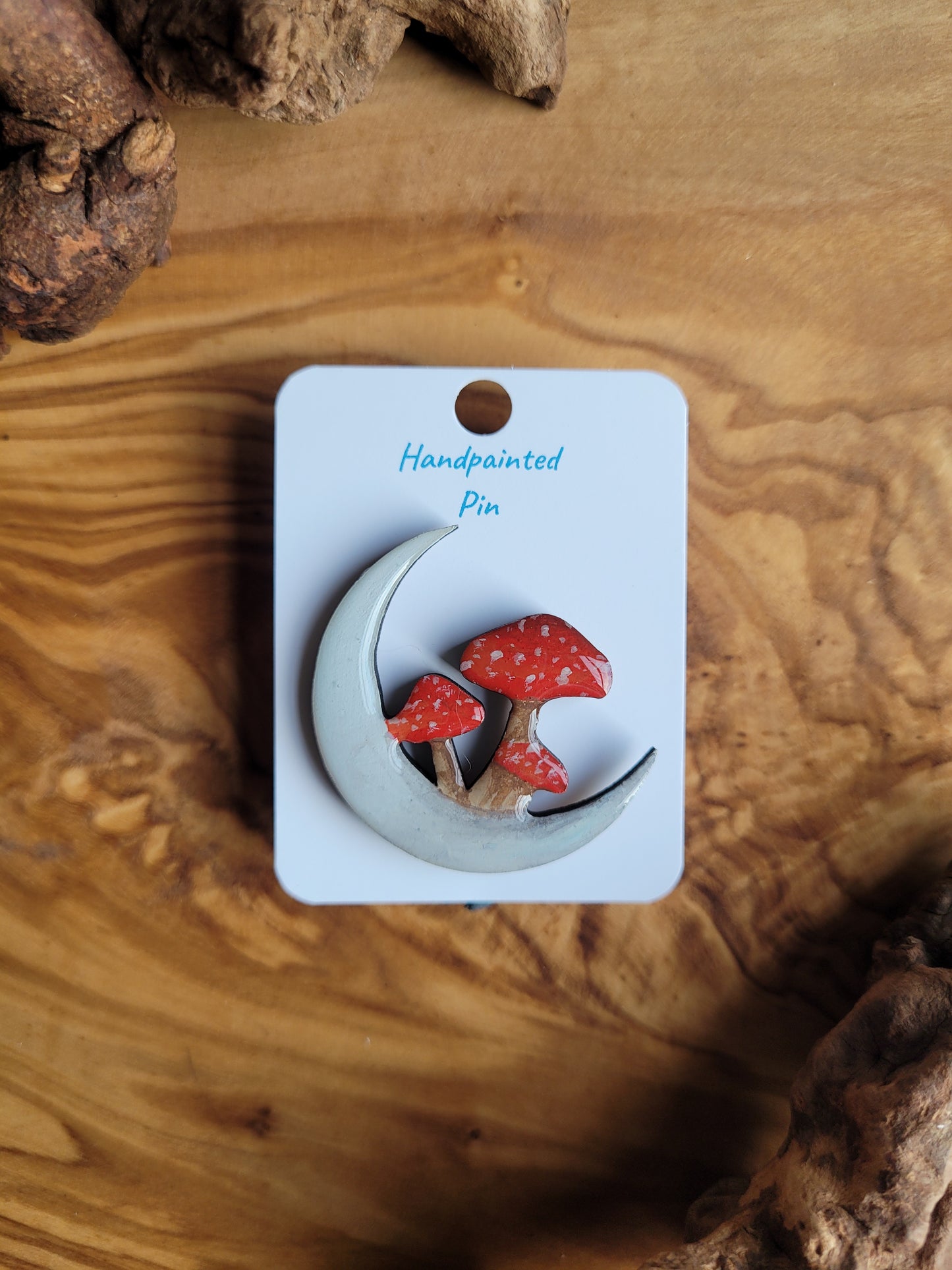 Mushroom Pins - Original Painted Pin