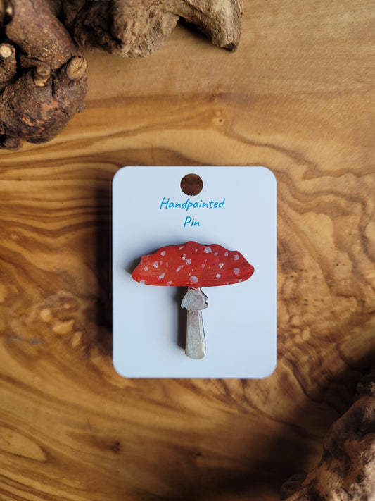 Mushroom Pins - Original Painted Pin
